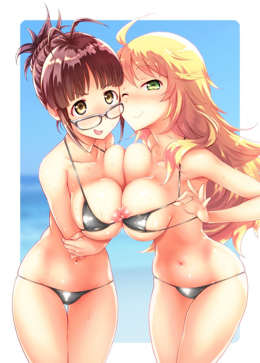 Hentai Manga Comic-Idol Bikini Sand-Read-6